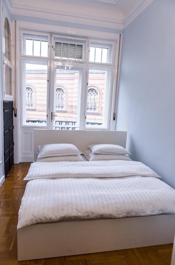 Luxury Downtown 3 Bedroom Apartment By Synagoge With Beautiful View 부다페스트 외부 사진